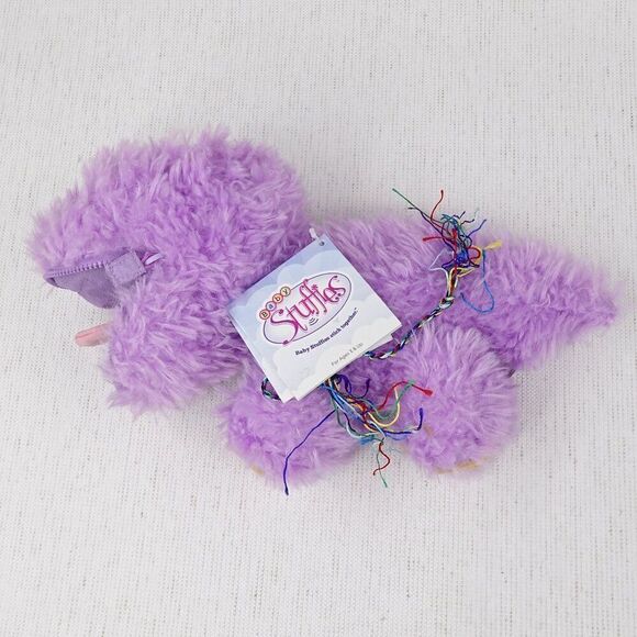 Baby Stuffies Plush Baby Stumper Purple Stick Together 2 Friendship Bracelet - Picture 2 of 12